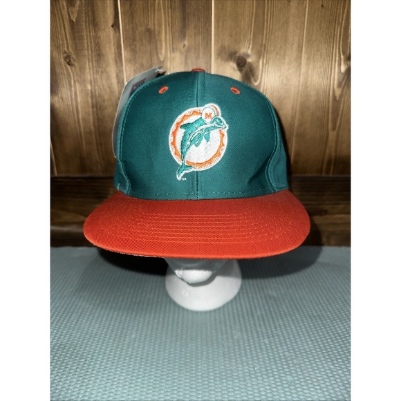 LOGO 7 Other - NWT Vintage 90s Logo 7 Team NFL Miami Dolphins SnapBack Hat Sports Football